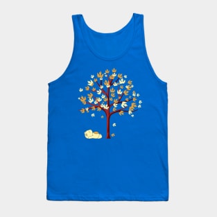 Time To Chill Yellow Bear Tank Top